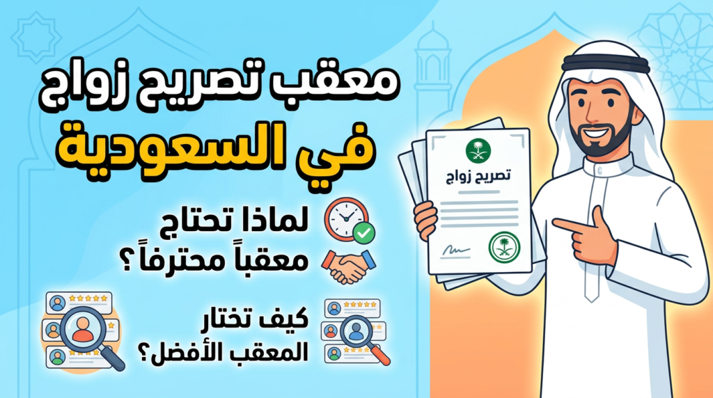 معقب تصريح زواج يقوم بمراجعة الأوراق الرسمية في مكتب فخم.