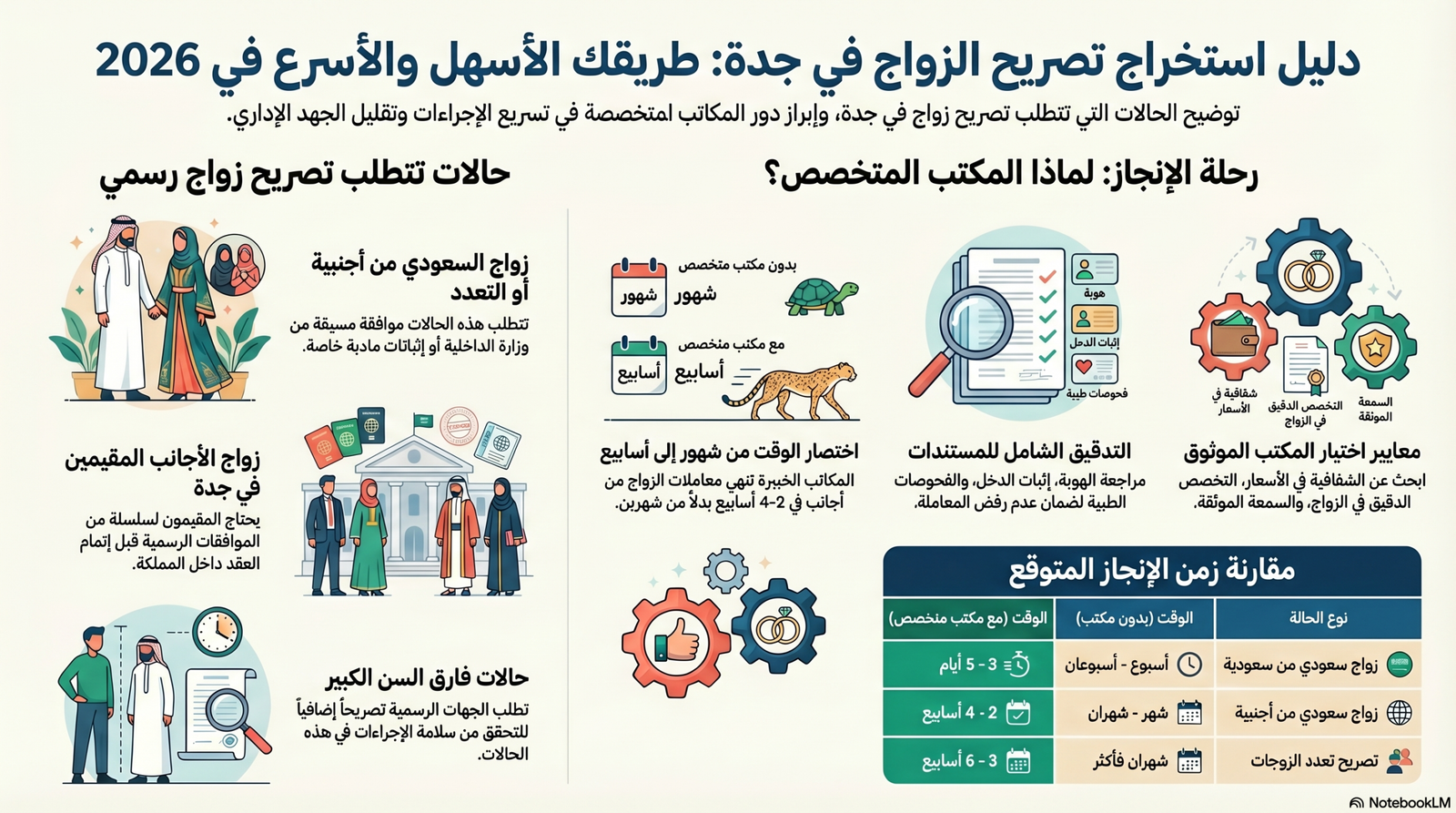 مكتب تصريح زواج في جدة معتمد لاستخراج تصاريح الزواج بسرعة.